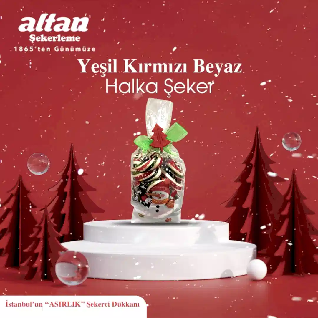 Yılbaşı Halka Şekeri