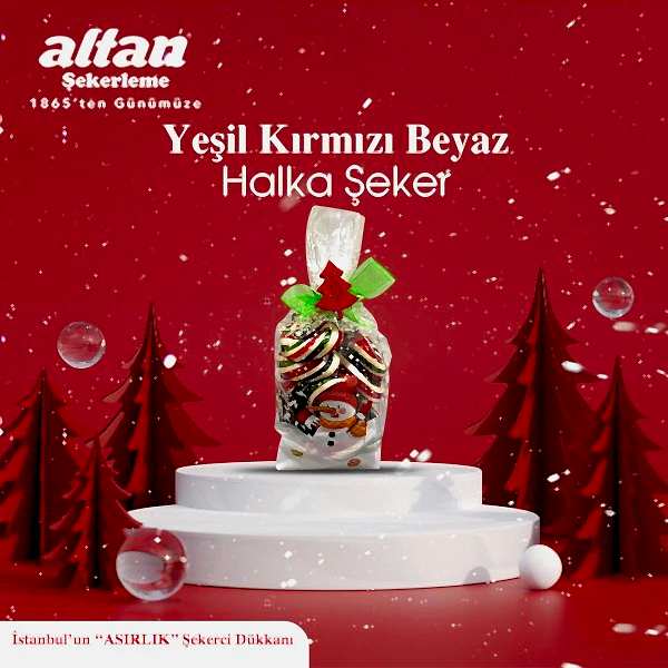 Yılbaşı Halka Şekeri