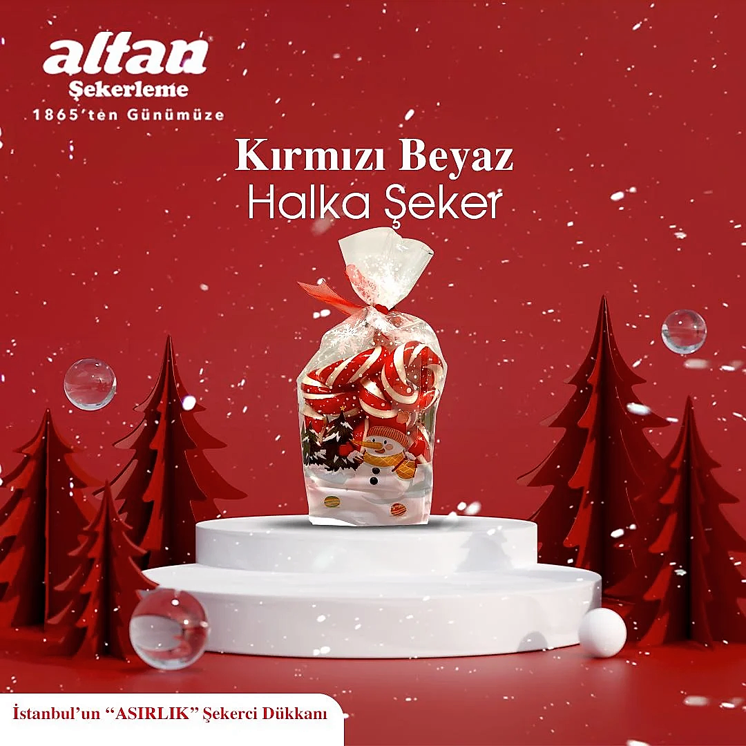 Yılbaşı Halka Şekeri